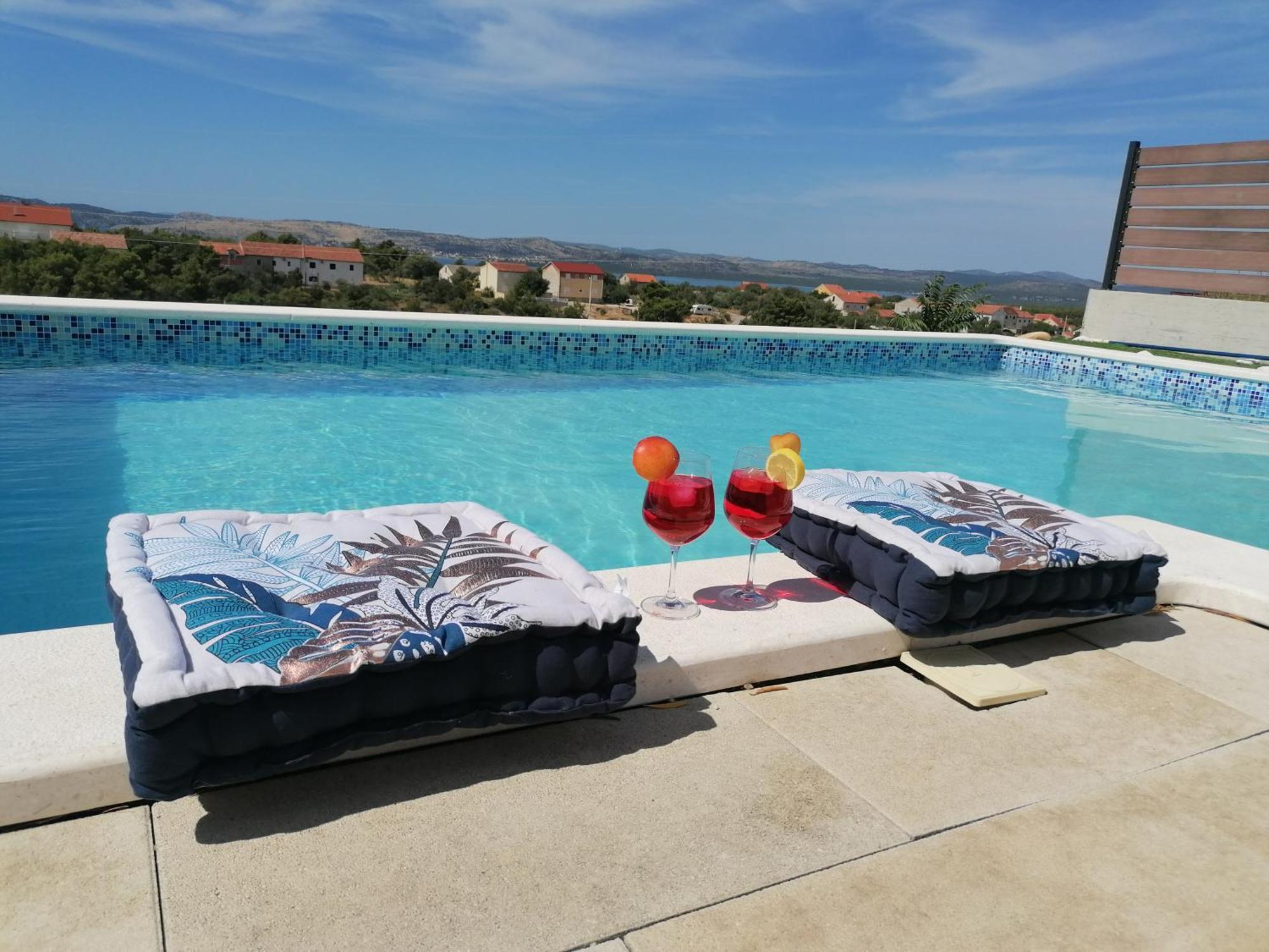 Villa Scolopax Rusticola Skradin With Heated Pool Εξωτερικό φωτογραφία
