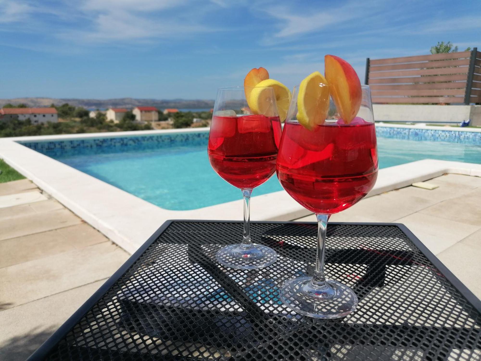 Villa Scolopax Rusticola Skradin With Heated Pool Εξωτερικό φωτογραφία